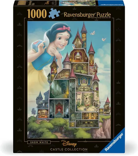 Ravensburger Puzzle 1000 Pezzi, Disney Princess: Blancaneve - Puzzle Adulti +14 anni, 70
