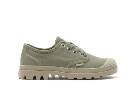 Palladium Women's Pampa Oxford, Verde, 37.5 EU