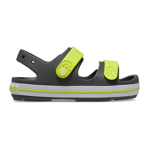 Crocs Crocband Cruiser Sandal K, Sandali Unisex - Bambini e Ragazzi, Slate Grey Acidity