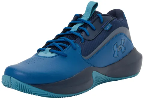 Under Armour Unisex UA Lockdown 7 Sneaker, Varsity Blue Academy Metallic Gravel, 50,5 EU, Varsity Blue Academy Metallic Gravel, 50.5 EU