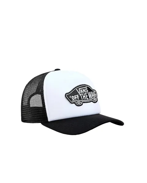 Vans Uomo Cappellino Classico con Toppa, Black/White, One Size