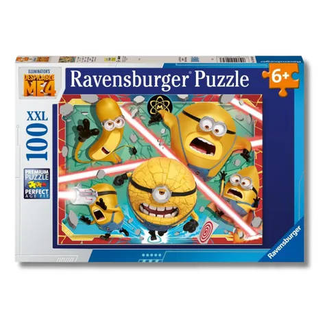 Ravensburger - Puzzles XXL Gru 4: Il Mio Cattivo Preferito | Puzzle 6 Anni In Su | Puzzle