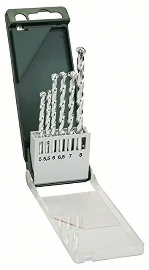 Bosch 2609255461 - Set composto da 6 punte da trapano per cemento