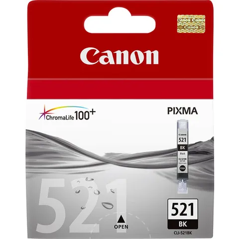 Canon CLI-521BK Cartuccia Inchiostro Nero