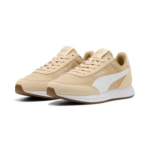 Puma Sneaker Unisex R78 Lightwind, Sand Dune Puma Tela Bianca, 38 EU