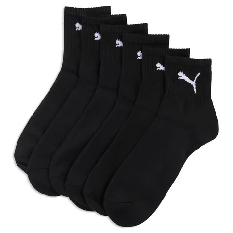 PUMA Short Crew Calzini, Nero, 35-38 Unisex - Adulto