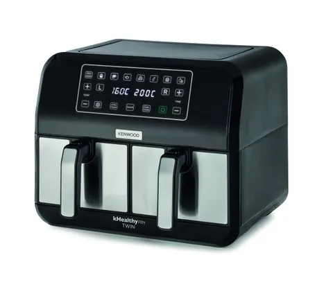 Kenwood HFM20.000MB Friggitrice doppia 8 L Stand-Alone 1700 W ad aria calda Nero - Nuovo
