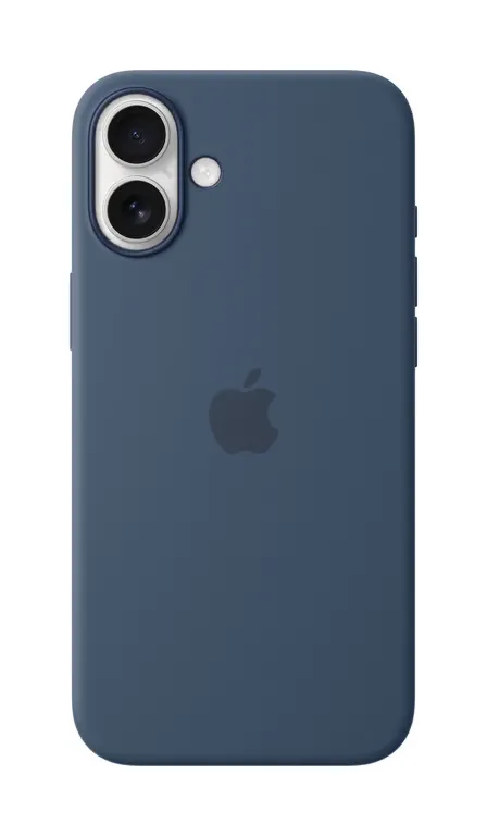 Apple Custodia MagSafe iPhone 16 Plus Silicone Denim
