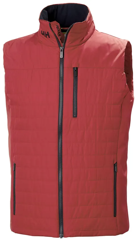 Helly Hansen Uomo Gilet Isolante Crew 2.0, 2XL, Rosso