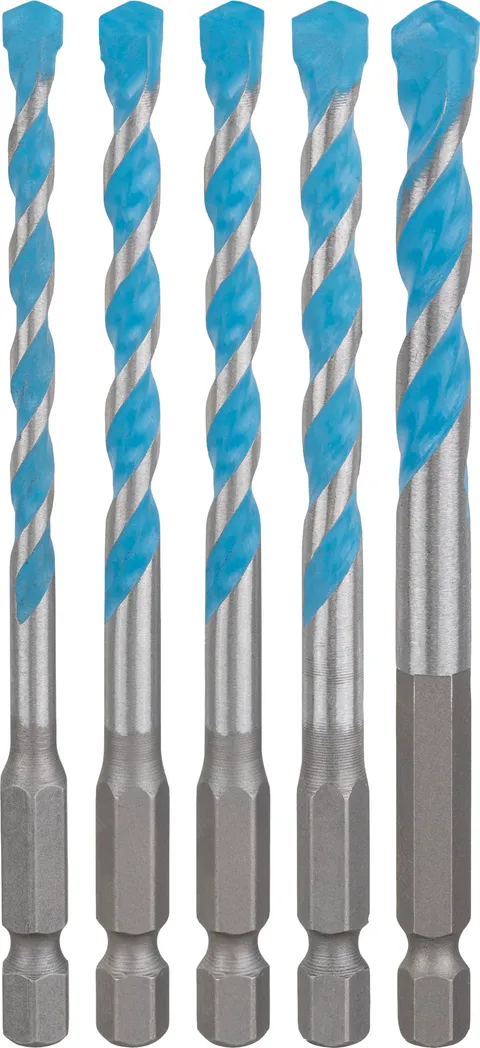 Expert HEX-9 Multi Construction Drill Bit 5pc set 5.5/6/6/7/8mm