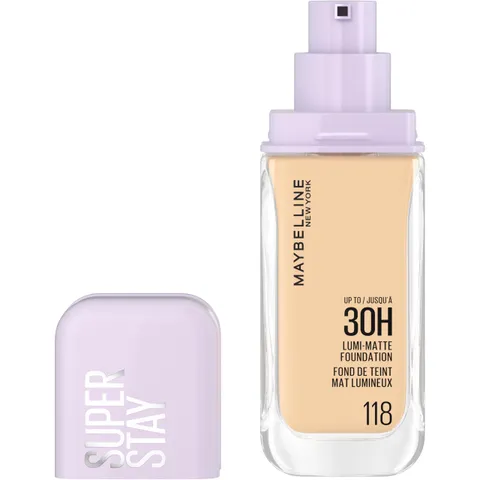 Maybelline New York Fondotinta a Lunga Tenuta, Per Tutti i Tipi di Pelle, Finish Matte