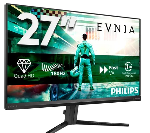 Philips Gaming Monitor 27M2N3500NL 27 pollici, , 2560x1440, WQHD, 180Hz, Fast VA Panel