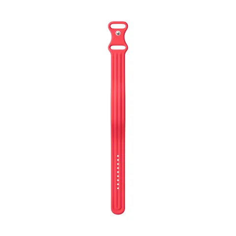 Cinturino sportivo per Google Fitbit Air - Cinturino in silicone ideale per l'allenamento - Compatibile solo con Fitbit Air - Rosso lampone, large