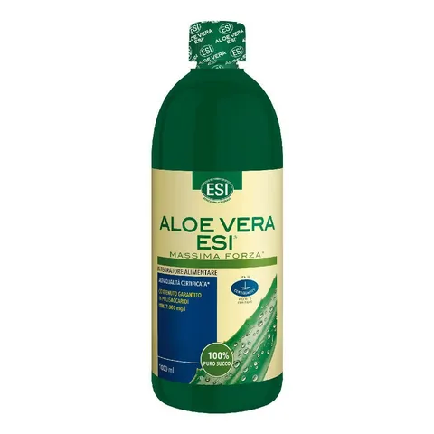 ESI - Aloe Vera Massima Forza, Integratore Alimentare di Puro Succo Concentrato, Offre