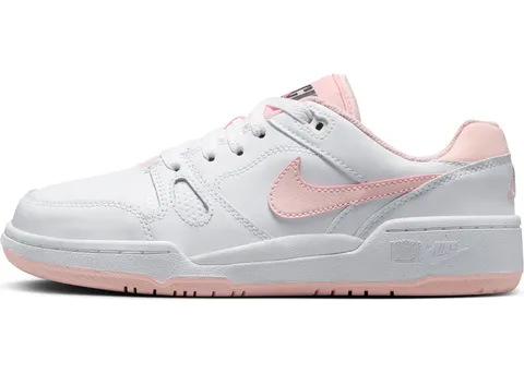 NIKE FV5929-107 Full Force Low Uomo, White/Echo Pink-Bright Mango-Black EU 39