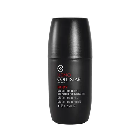 Collistar Linea Uomo, Deodorante Uomo Deo Roll On 48 ore, Antimacchia, Protezione Attiva