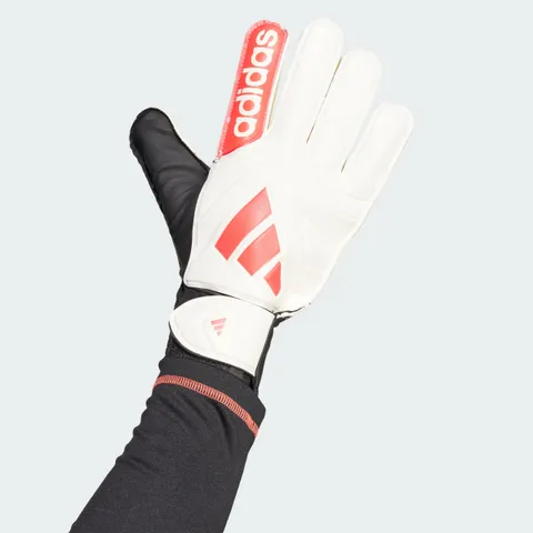 adidas Unisex - Adulto Copa Goalkeeper Gloves Club, White/Lucid Red/Black, 10