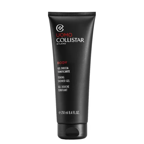 Collistar Gel Doccia Tonificante Uomo, Deterge e Purifica, per Tutti i Tipi di Pelle, 250