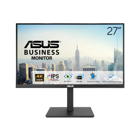 ASUS VA27UQSB Monitor Business da 27” pollici, 4K UHD (3840x2160), IPS, HDR-10
