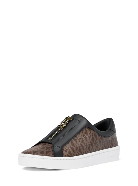 Michael Kors 43R4KTFP2B-200 Keaton Zip Slip ON Donna, Brown EU 37