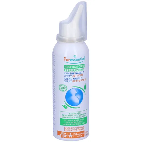 Puressentiel Spray Nasale Isotonico Getto Forte Calendula BIO 100 ml
