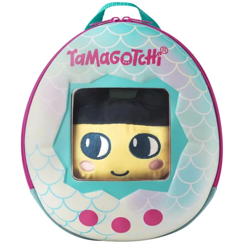 Bandai - Tamagotchi - Zaino 3 in 1 - Include il peluche morbidissimo di Mamechi - 90779