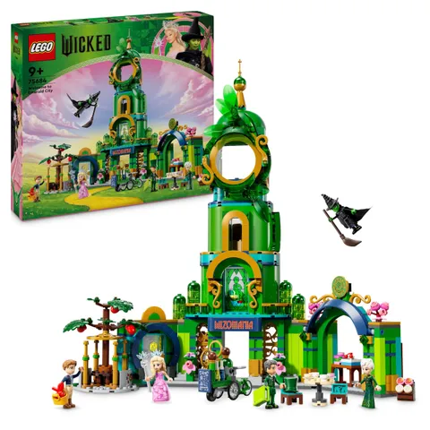 LEGO Wicked Benvenuti nella Città di Smeraldo, Gioco da Collezione per Bambine e Bambini