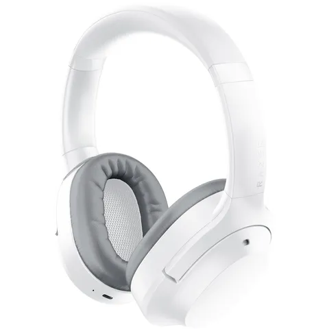 Razer Opus X - Cuffie Wireless a Bassa Latenza con Tecnologia ANC (Bluetooth 5.0, Connessione a Bassa Latenza a 60 ms, Driver da 40 mm con Calibrazione Personalizzata) Bianco