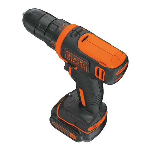 Black+Decker Trapano avvitatore senza fili da 10,8 V, BDCDD12-QW