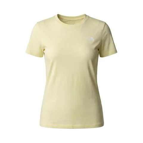 The North Face Evolution Simple Dome Slm Short Sleeve T-Shirt da Donna Lemon Mist XS