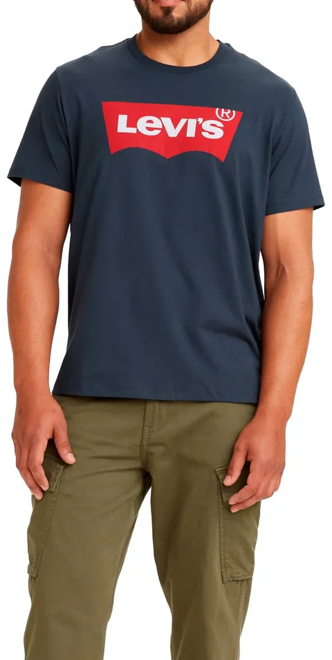 Levi's Graphic Set-in Neck, T-Shirt Uomo, Blu (Graphic Dress Bl), M