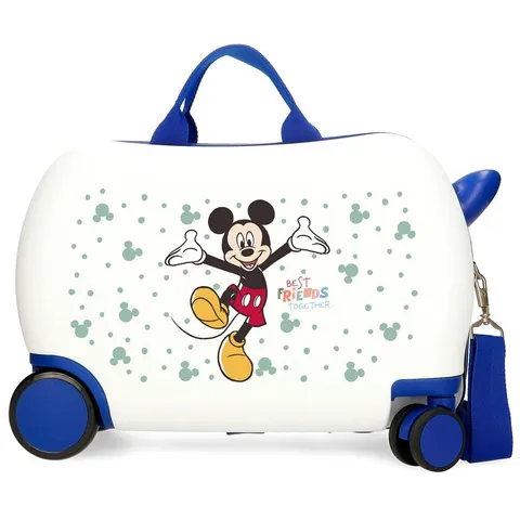 Joumma Bags, Disney Mickey Best Friends Together., rosso, Valise enfant, Valigia per