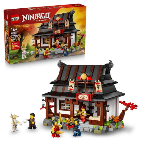 LEGO Ninjago La Bottega delle Quattro Armi - 15° Anniversario - Casa Giocattolo Ninja con