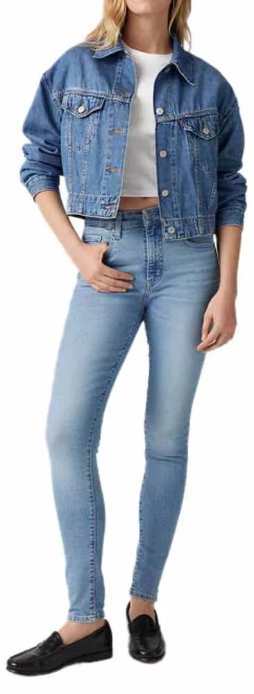 Levi's 721 High Rise Skinny, Jeans Donna, Blue Wave Light, 31W / 30L