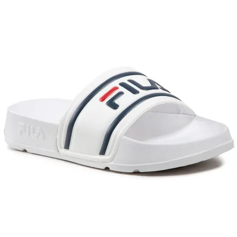 Fila Morro Bay Slipper Kids, Ciabatte Unisex - Bambini e ragazzi, Bianco, 33 EU