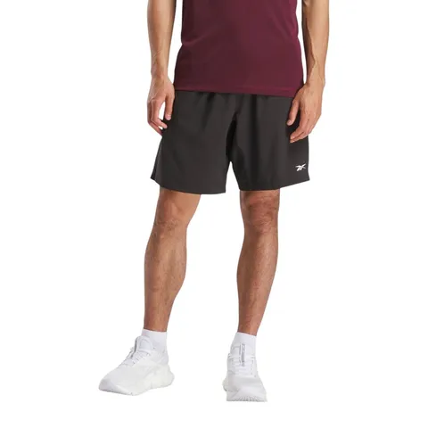 Reebok Pantaloncini da Uomo Wor Woven, Nero, L
