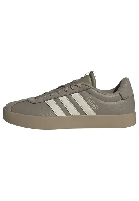 adidas Uomo VL Court 3.0 Shoes, Clay/Alumina/Cyber Met., 38 EU