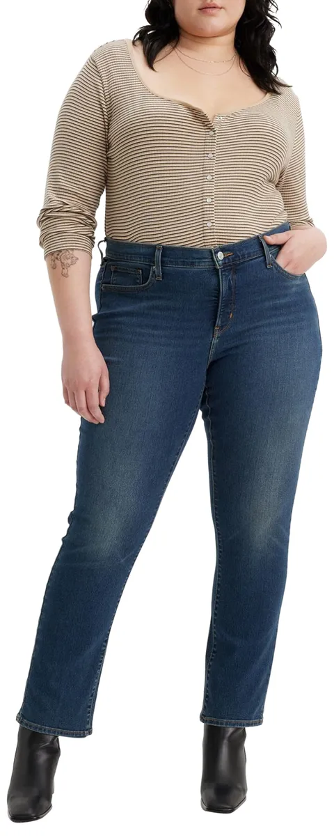 Levi's Women's Plus Size 314 Shaping Straight Jeans