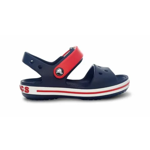 Crocs Unisex Bambino Crocband Sandal Kids Sandalo, Navy/Red, 23/24 EU
