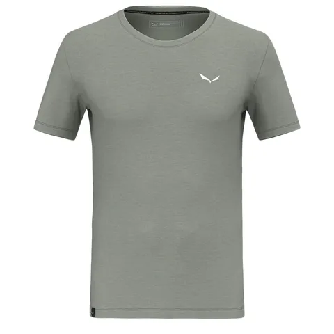 Salewa Eagle Minilogo - Maglietta da Uomo in Lana Merino