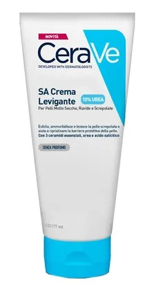 CeraVe SA Crema Lisciante Idratante per pelli secche, ruvide e Bumpy - 177 ml