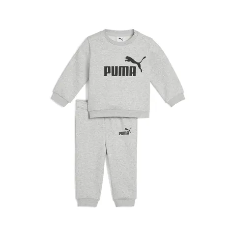 PUMA Minicats ESS Crew Set FL INF, Abiti lavorati a maglia Unisex - Bimbi 0-24, Light