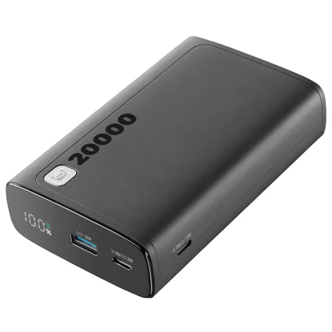 Cellularline - Elite 20000 - Caricabatteria Portatile - Capacità di 20000mAh - +144 ore