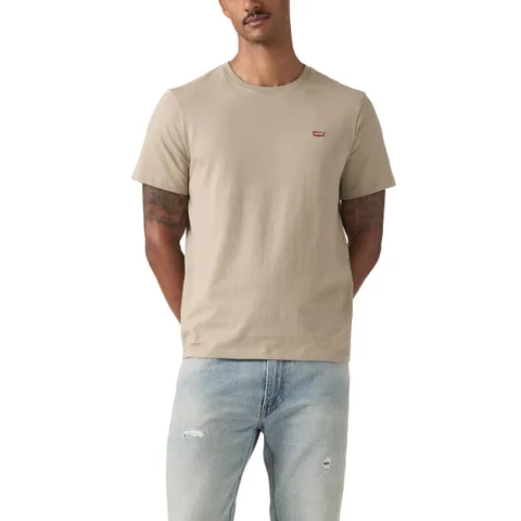 Levi's SS Original HM T-Shirt, Cachi Vintage, L Uomo