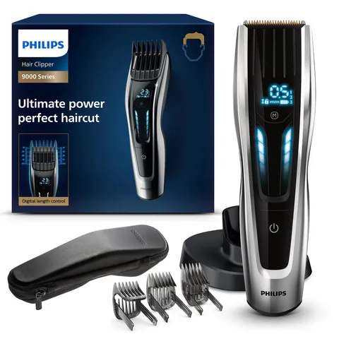 Philips Serie 9000 Regolacapelli Digital Swipe