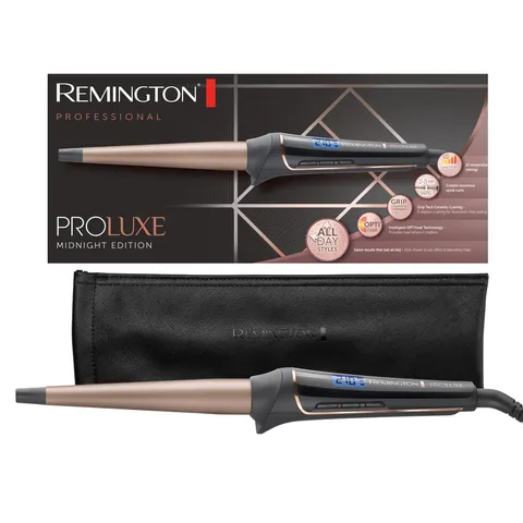 Remington Arricciacapelli - Ricci grandi Onde naturali, 25-38 mm - A Cono, Tecnologia