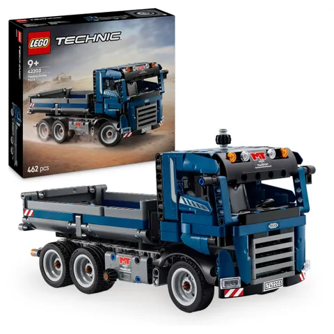 LEGO Technic Autocarro con Cassone Ribaltabile - Camion Giocattolo con Sterzo e Funzioni