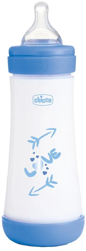 Chicco Perfect 5 Biberon 300 ml Blu