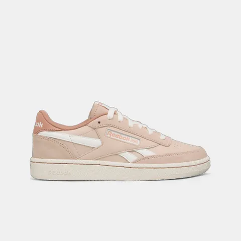 Reebok Scarpe da Ginnastica Club C Revenge II, da Donna, Mutedclay/Pinkclay/Chalk, 42,5