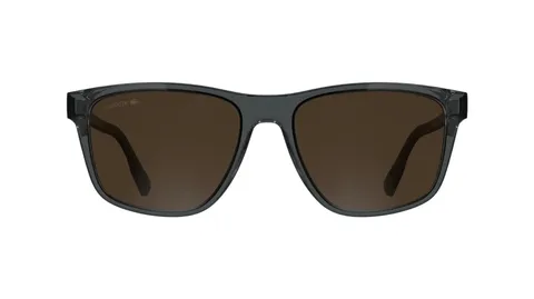Lacoste L6078S Occhiali da sole uomo grigio trasparente